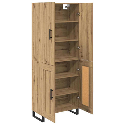 vidaXL Highboard 2 pcs Artisan Oak 69.5 x 34 x 180 cm