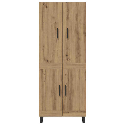 vidaXL Highboard 2 pcs Artisan Oak 69.5 x 34 x 180 cm