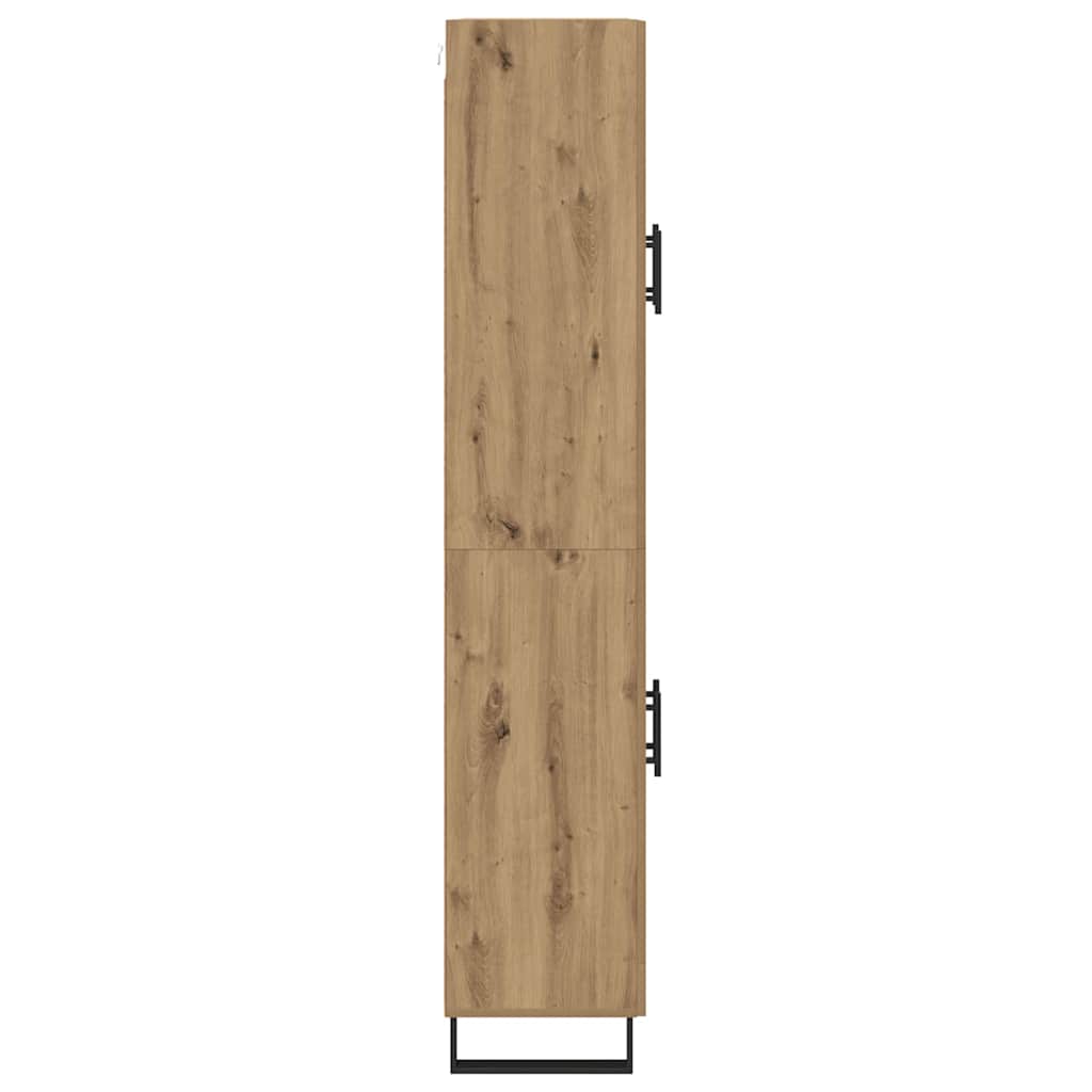 vidaXL Highboard 2 pcs Artisan Oak 69.5 x 34 x 180 cm