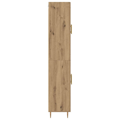 vidaXL Highboard 2 pcs Artisan Oak Engineered Wood