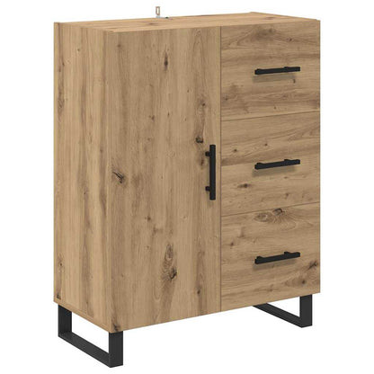 vidaXL Highboard Artisan Oak 69.5 x 34 x 180 cm Engineered Wood