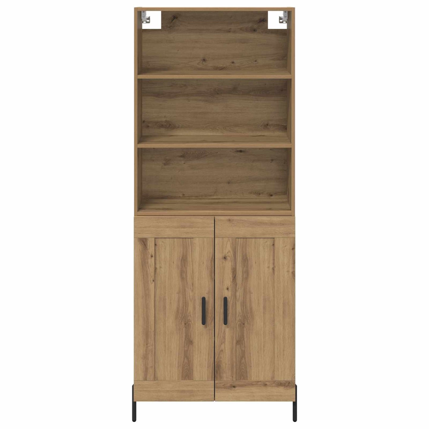 vidaXL Highboard Artisan Oak 69.5 x 32.5 x 180 cm Engineered Wood