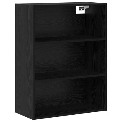 vidaXL Highboard Black Oak 69.5 x 34 x 180 cm