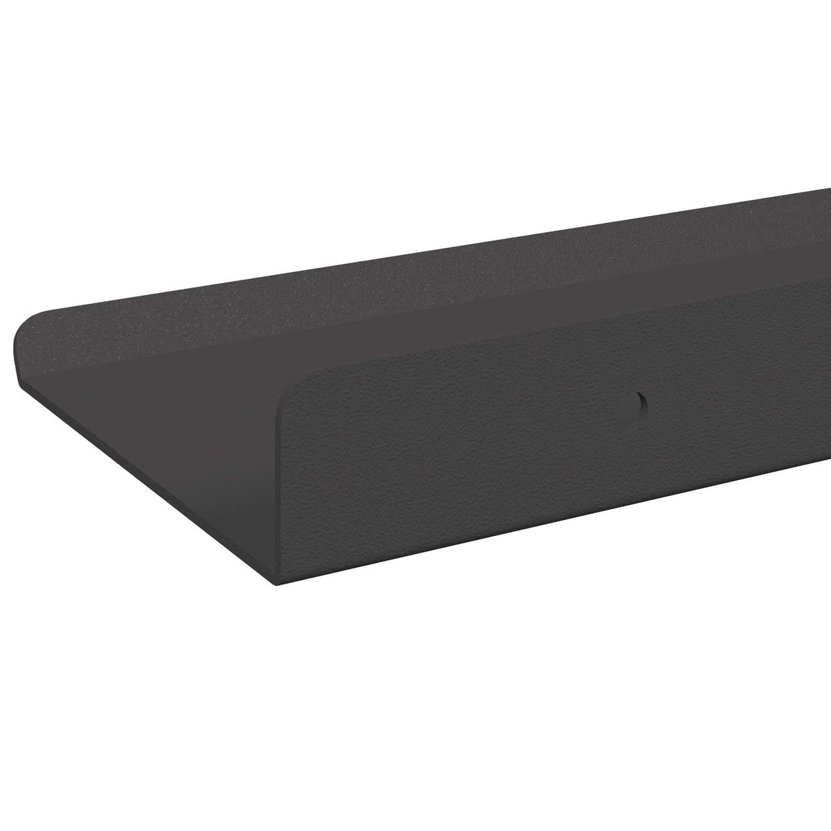 vidaXL Floating Shelf 3 pcs Black 40 x 9 x 2.5 cm Steel