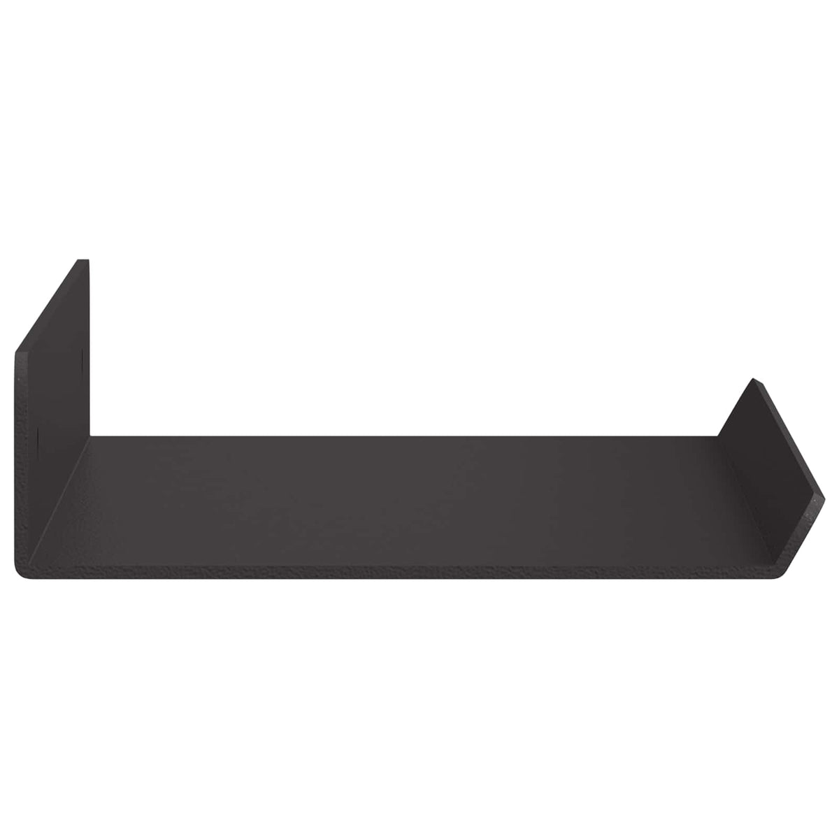 vidaXL Floating Shelf 3 pcs Black 40 x 9 x 2.5 cm Steel