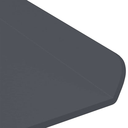 vidaXL Floating Shelf 3 pcs Anthracite 40 x 9 x 2.5 cm Steel