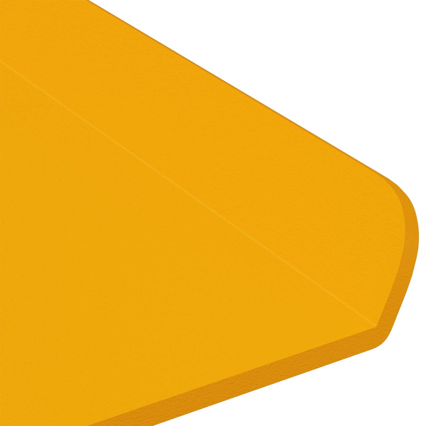 vidaXL Floating Shelf 3 pcs Mustard Yellow 40 x 9 x 2.5 cm Steel