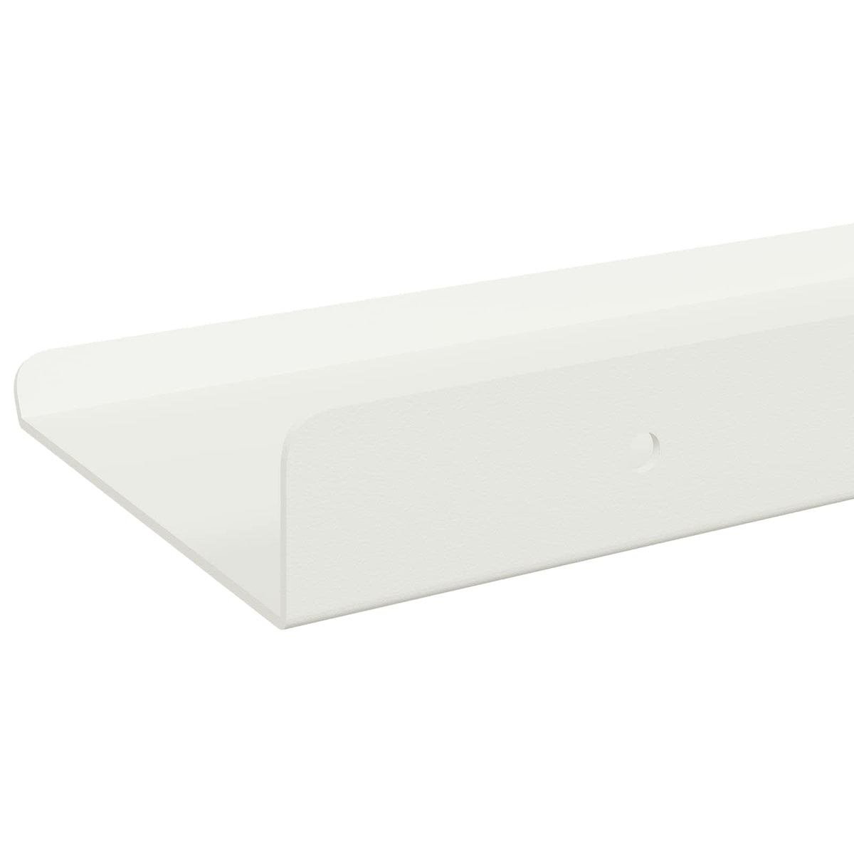 vidaXL Floating Shelf 3 pcs White 40 x 9 x 2.5 cm Steel