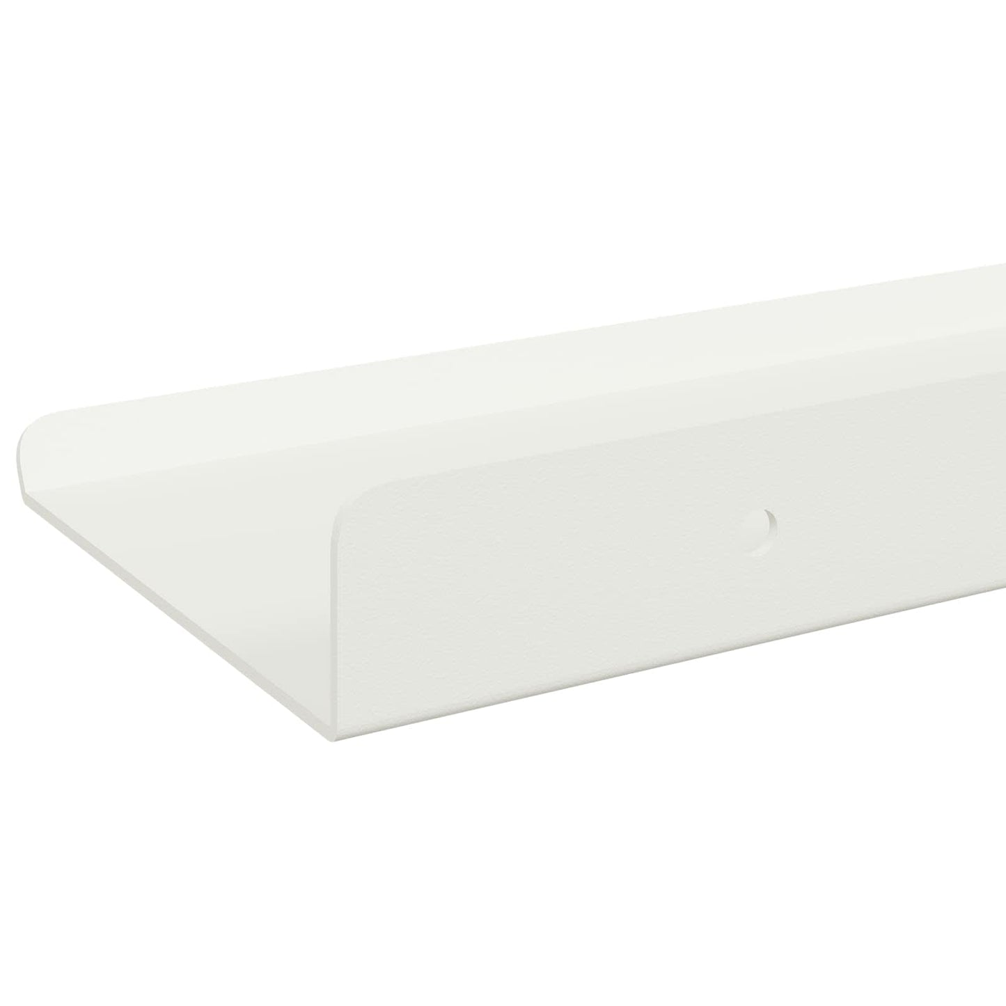 vidaXL Floating Shelf Wall-mounted 3 pcs White 40 x 9 x 2.5 cm Steel