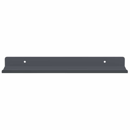 vidaXL Floating Shelf 4 pcs Anthracite 30 x 9 x 2.5 cm Steel