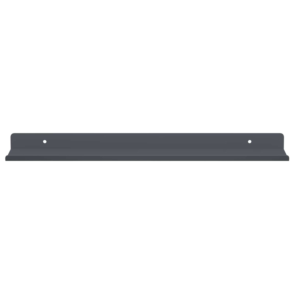 vidaXL Floating Shelf 2 pcs Anthracite 40 x 8.5 x 2.5 cm Steel