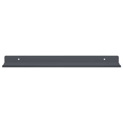 vidaXL Floating Shelf 4 pcs Anthracite 40 x 8.5 x 2.5 cm Steel