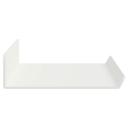 vidaXL Floating Shelf Wall-mounted 2 pcs White 40 x 8.5 x 2.5 cm Steel