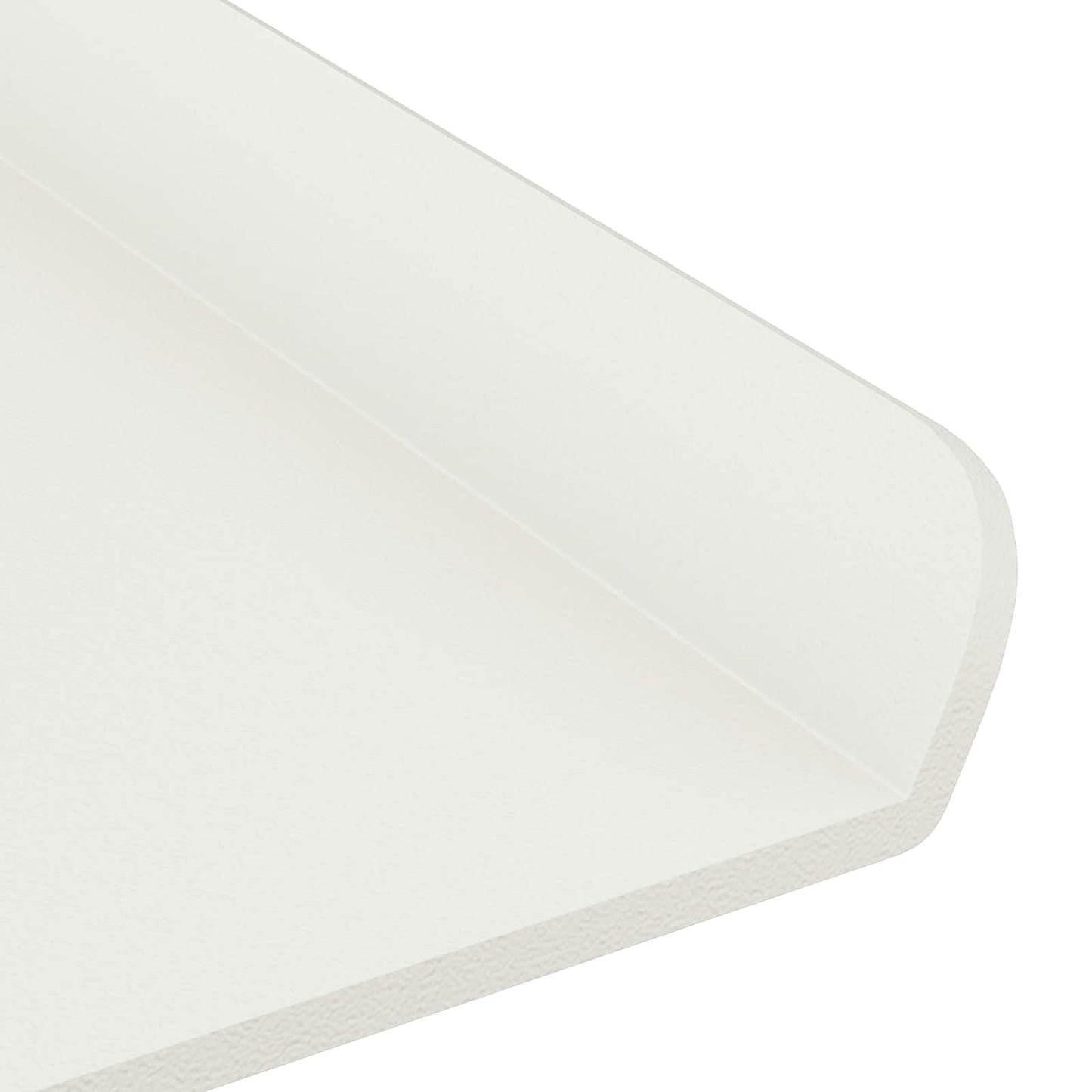 vidaXL Floating Shelf Wall-mounted 4 pcs White 40 x 8.5 x 2.5 cm Steel