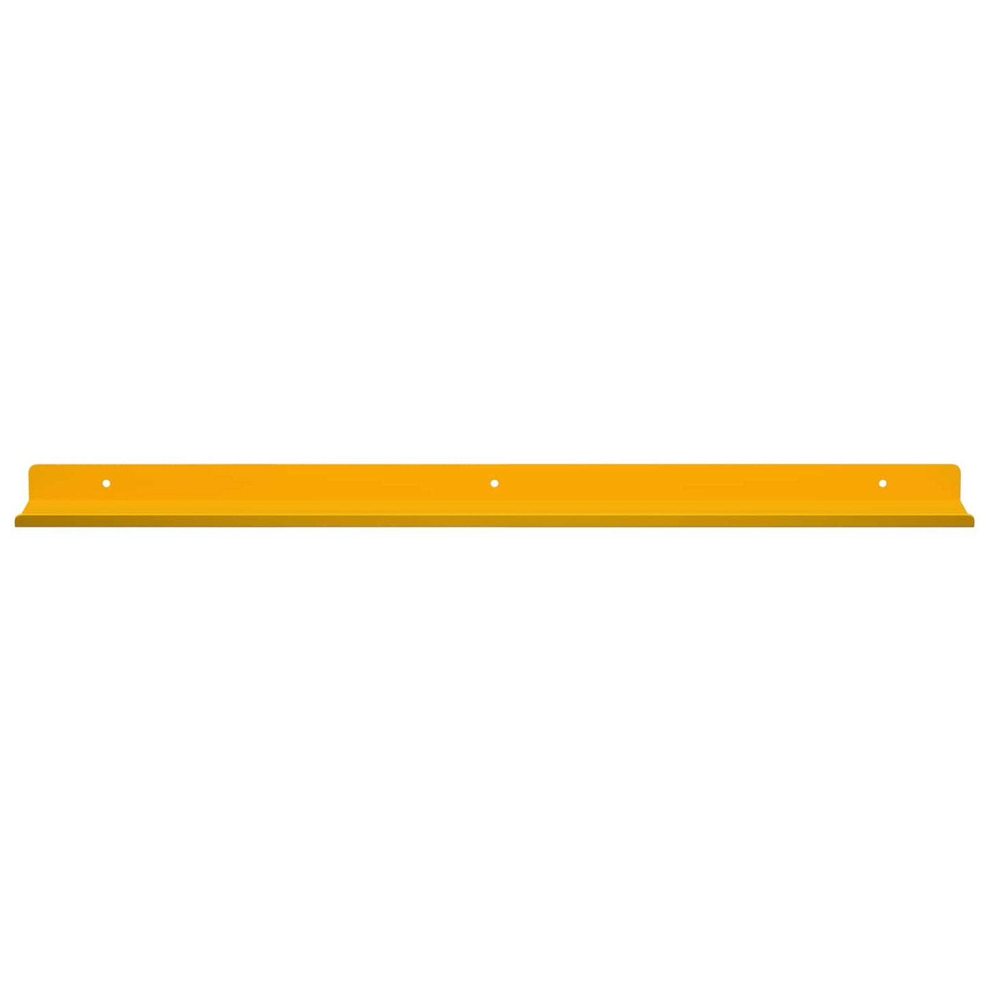 vidaXL Floating Shelf 2 pcs Mustard Yellow 60 x 8.5 x 2.5 cm Steel
