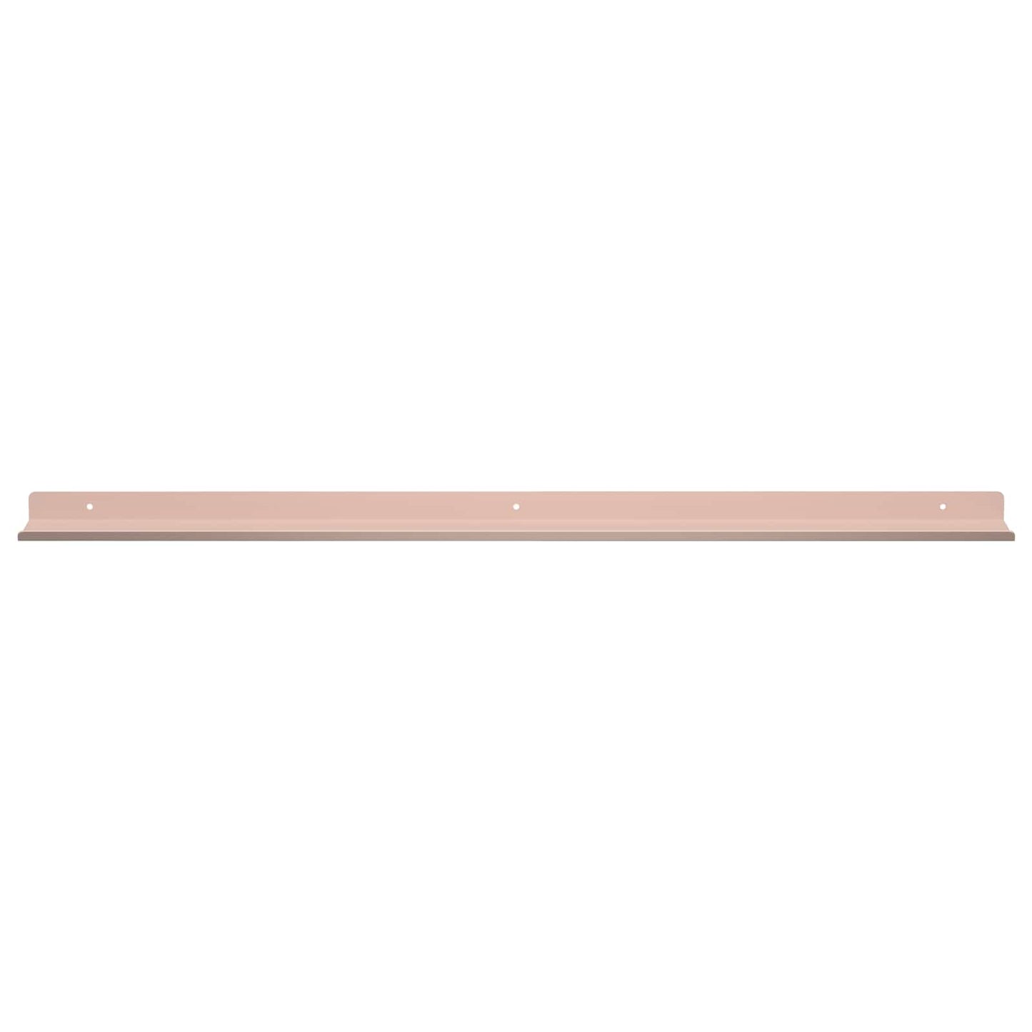 vidaXL Floating Shelf Wall-mounted 4 pcs Pink 80 x 9 x 2.5 cm Steel