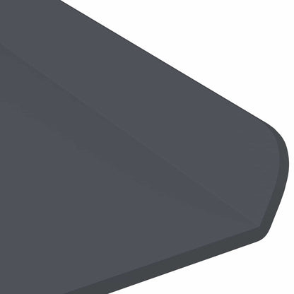 vidaXL Floating Shelf 4 pcs Anthracite 80 x 9 x 2.5 cm Steel