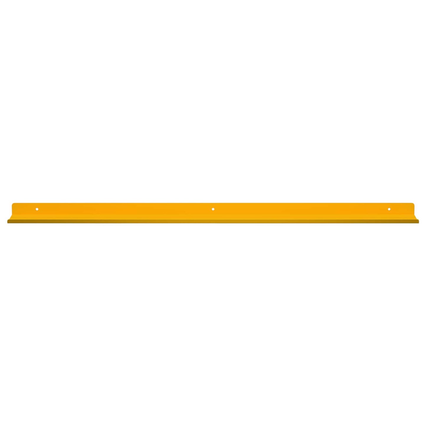 vidaXL Floating Shelf 4 pcs Mustard Yellow 80 x 9 x 2.5 cm Steel