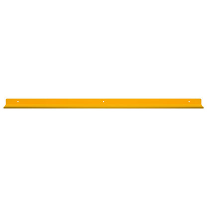 vidaXL Floating Shelf 4 pcs Mustard Yellow 80 x 9 x 2.5 cm Steel