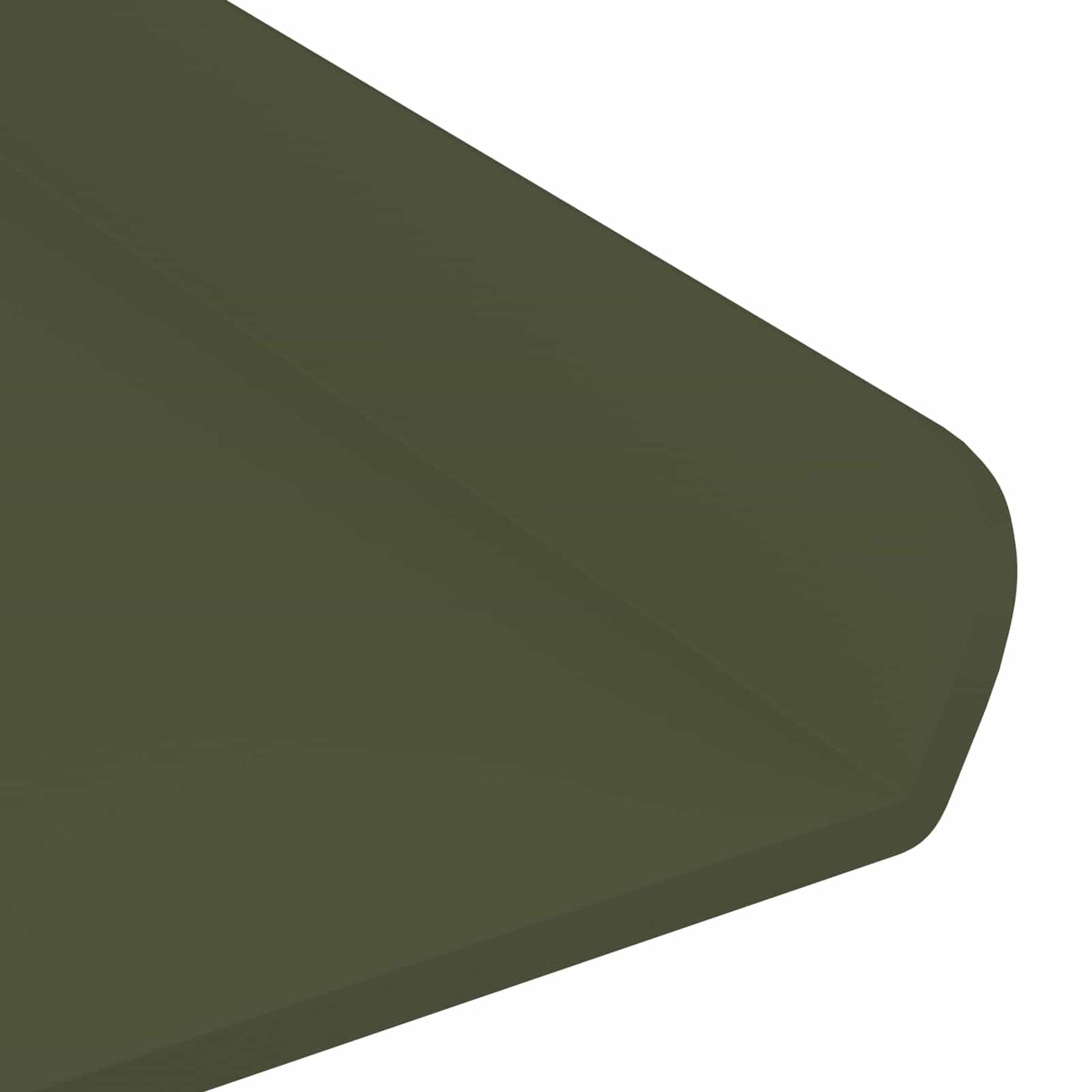 vidaXL Floating Shelf 4 pcs Olive Green 80 x 9 x 2.5 cm Steel