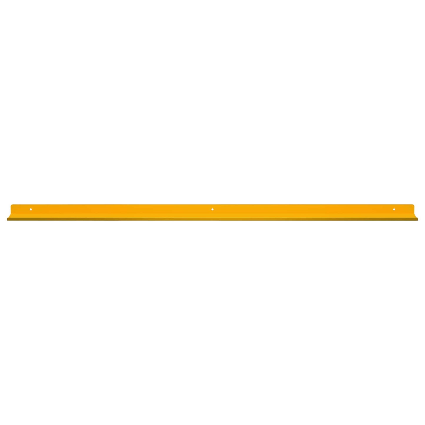 vidaXL Floating Shelf 2 pcs Mustard Yellow 100 x 9 x 2.5 cm Steel