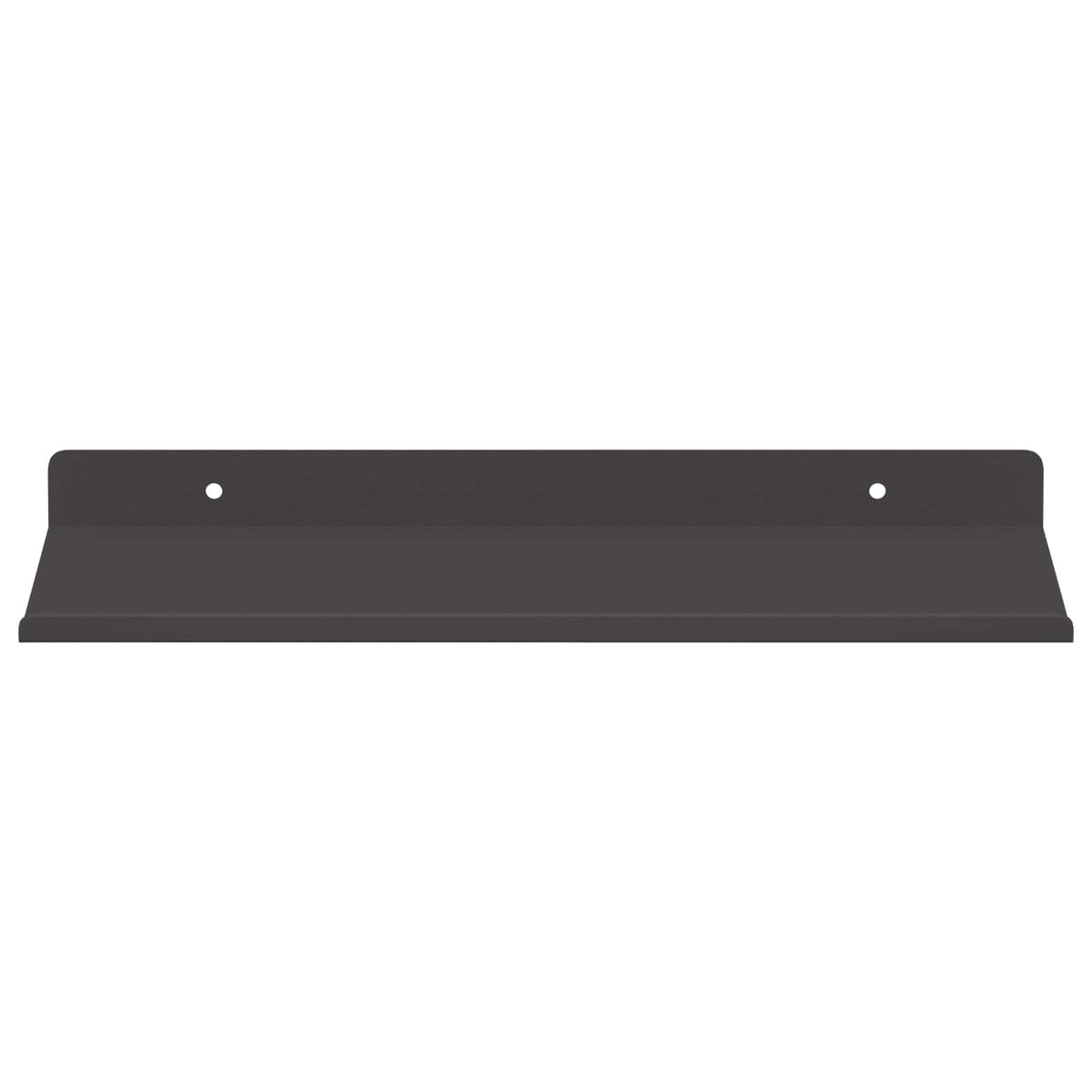 vidaXL Floating Shelf 2 pcs Black 30 x 18 x 2.5 cm Steel