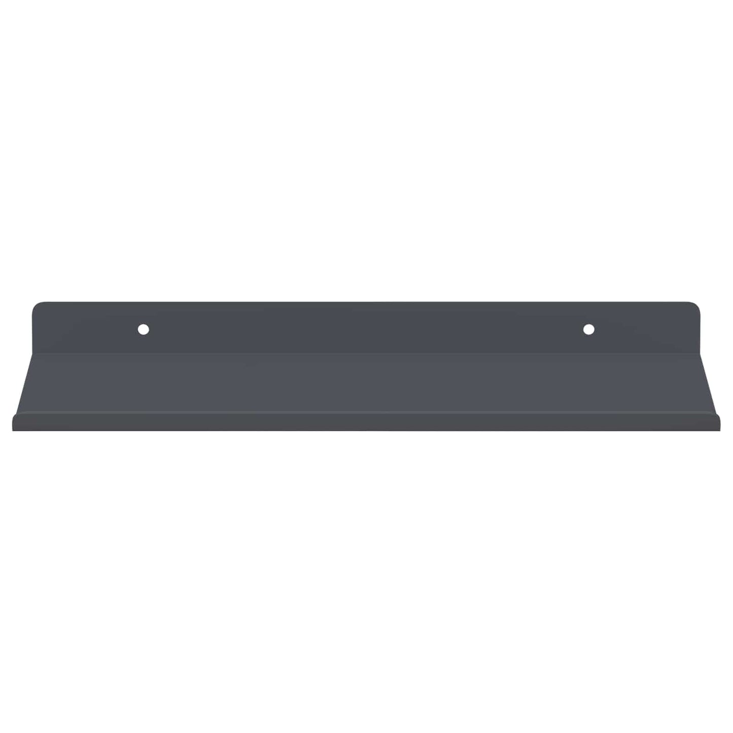 vidaXL Floating Shelf 2 pcs Anthracite 30 x 18 x 2.5 cm Steel