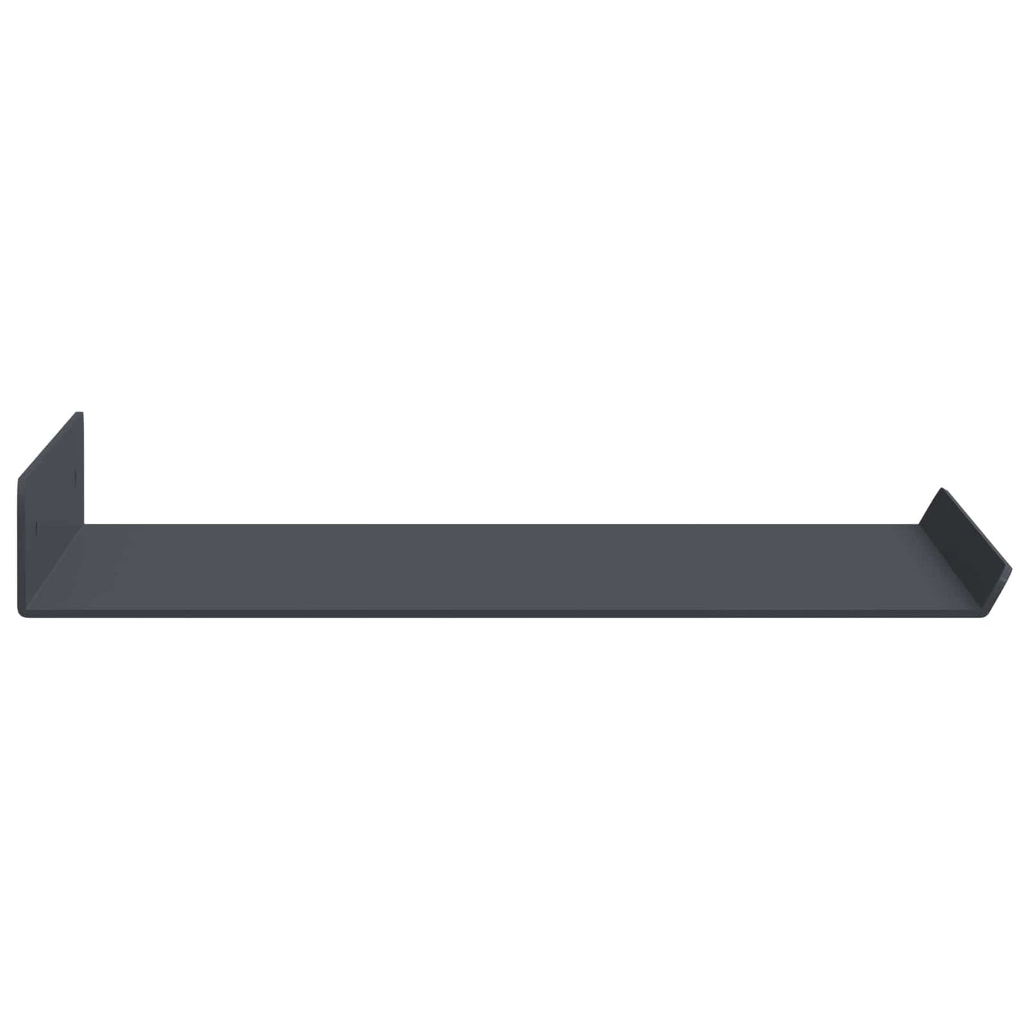 vidaXL Floating Shelf 2 pcs Anthracite 30 x 18 x 2.5 cm Steel
