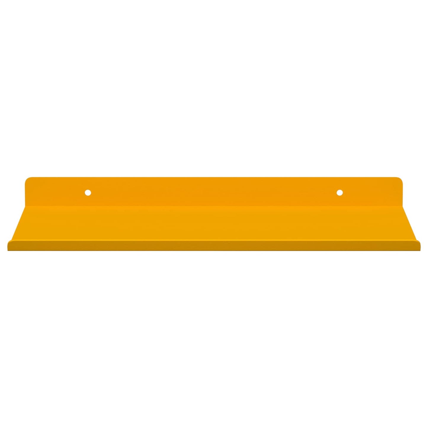 vidaXL Floating Shelf 4 pcs Mustard Yellow 30 x 18 x 2.5 cm Steel