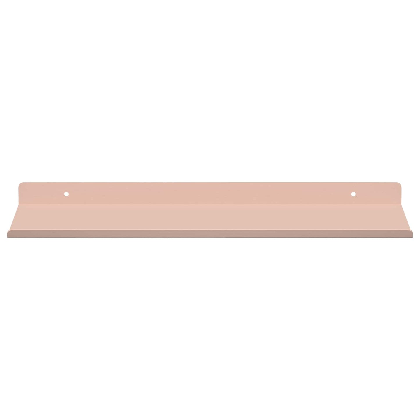 vidaXL Floating Shelf Wall-mounted 4 pcs Pink 40 x 18 x 2.5 cm Steel