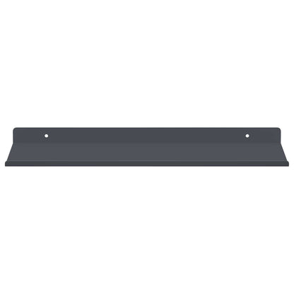vidaXL Floating Shelf 4 pcs Anthracite 40 x 18 x 2.5 cm Steel