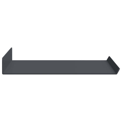 vidaXL Floating Shelf 4 pcs Anthracite 40 x 18 x 2.5 cm Steel