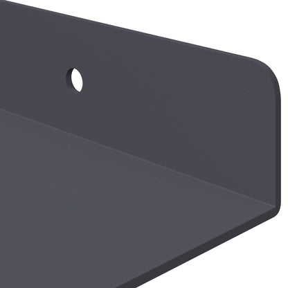 vidaXL Floating Shelf 4 pcs Anthracite 60 x 18 x 2.5 cm Steel