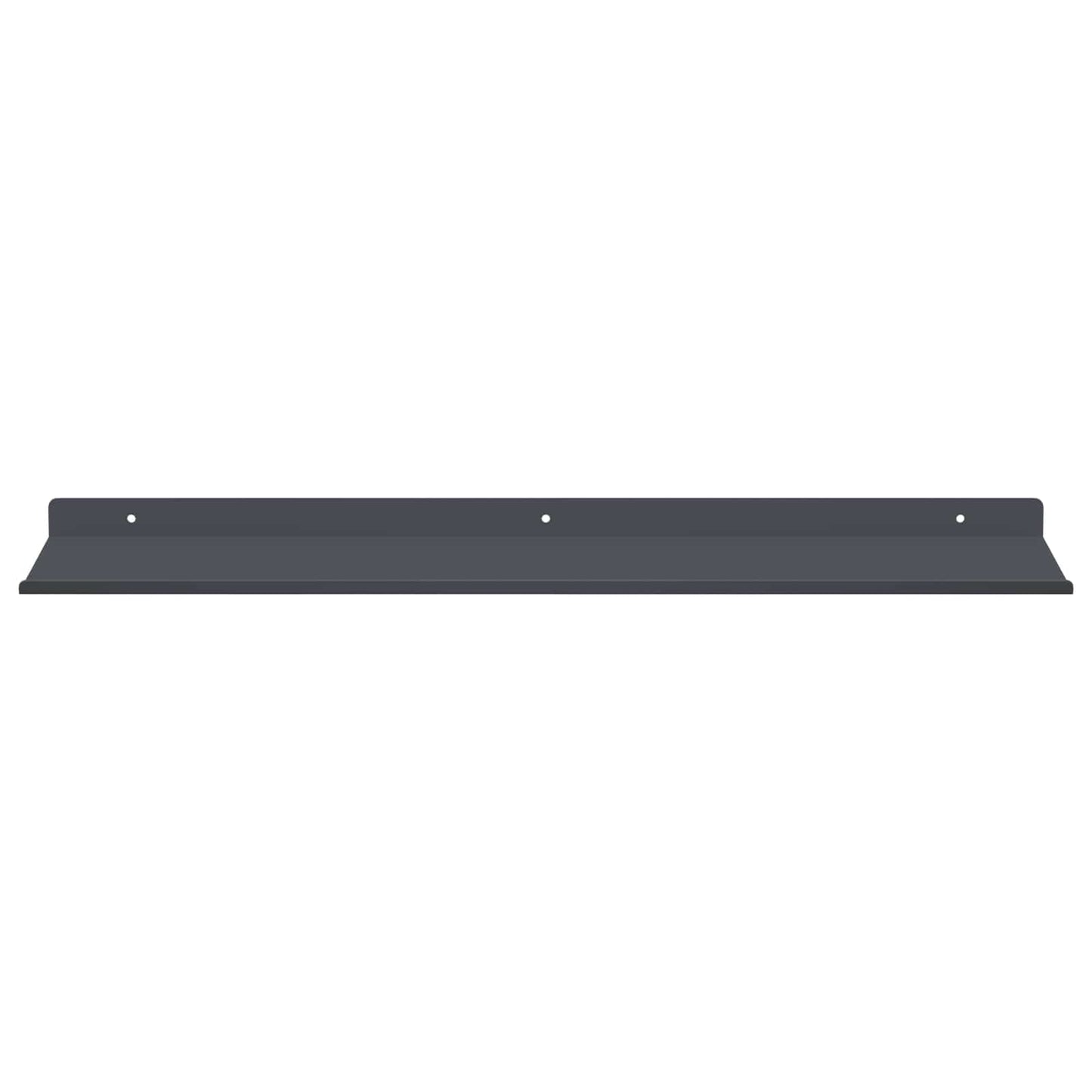vidaXL Floating Shelf 4 pcs Anthracite 60 x 18 x 2.5 cm Steel