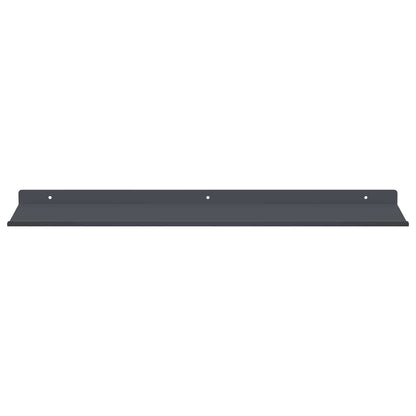 vidaXL Floating Shelf 4 pcs Anthracite 60 x 18 x 2.5 cm Steel