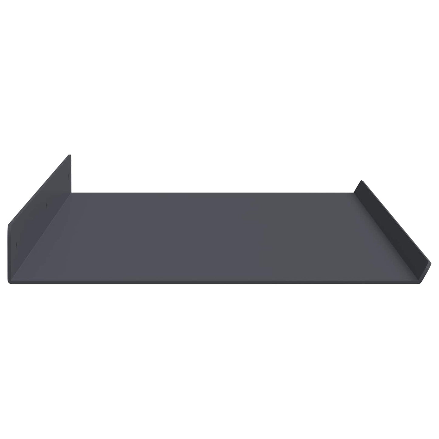 vidaXL Floating Shelf 4 pcs Anthracite 80 x 18 x 2.5 cm Steel