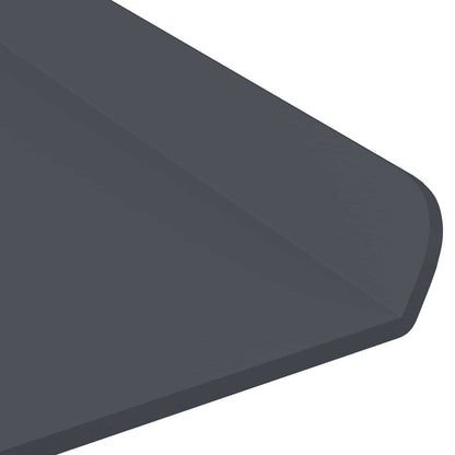 vidaXL Floating Shelf 4 pcs Anthracite 100 x 18 x 2.5 cm Steel