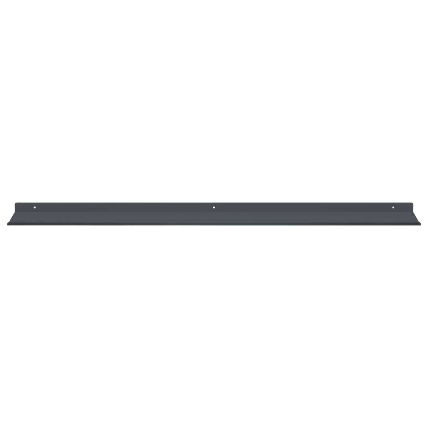 vidaXL Floating Shelf 4 pcs Anthracite 100 x 18 x 2.5 cm Steel