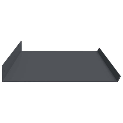 vidaXL Floating Shelf 4 pcs Anthracite 100 x 18 x 2.5 cm Steel