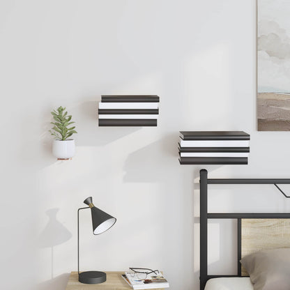 vidaXL Floating Shelf with Shelf 24 pcs Pink 6 x 10.8 x 6.6 cm