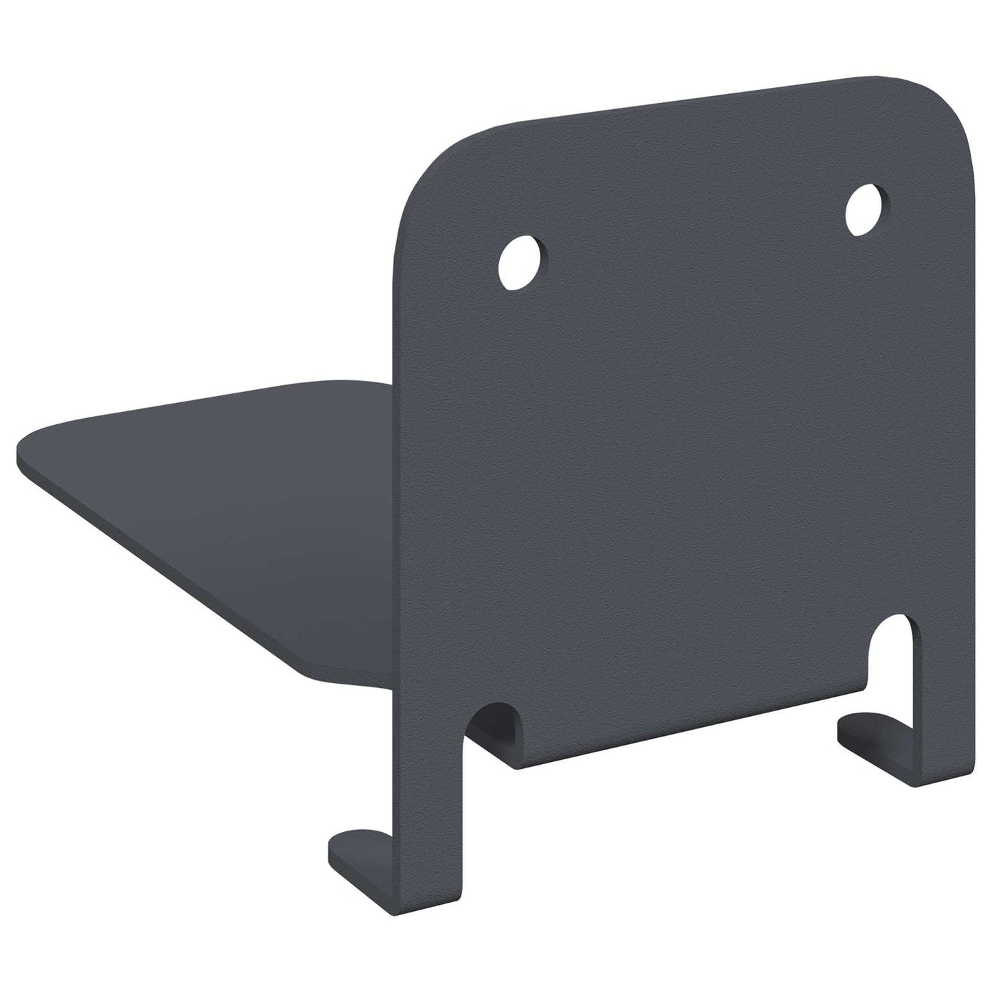 vidaXL Floating Shelf with Shelf 24 pcs Anthracite 6 x 10.8 x 6.6 cm