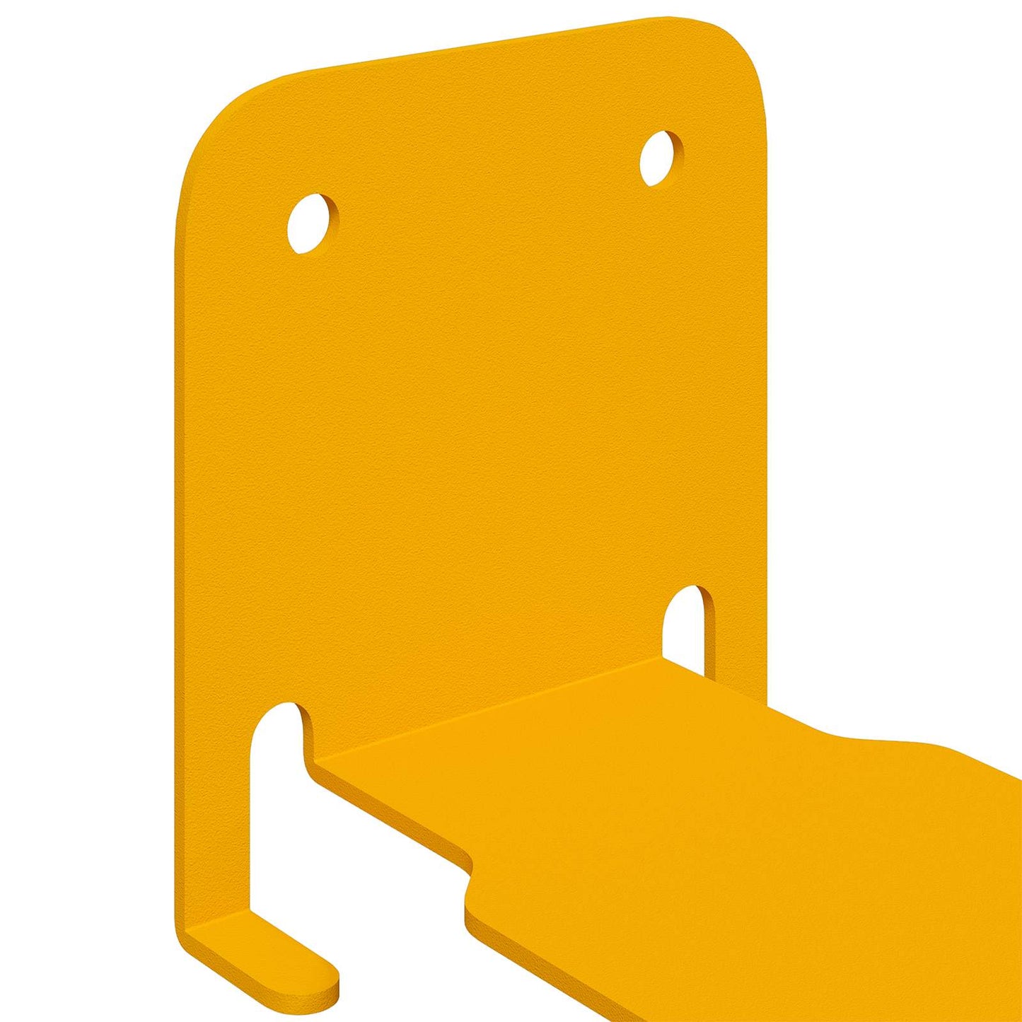 vidaXL Floating Shelf 4 pcs Mustard Yellow 6 x 10.8 x 6.6 cm