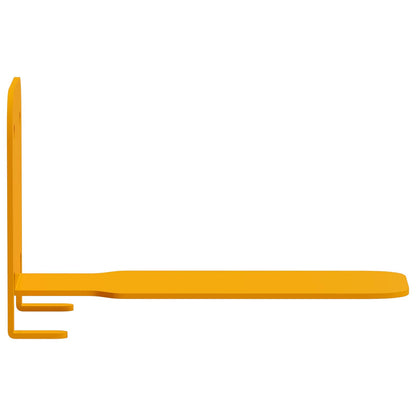 vidaXL Floating Shelf 8 pcs Mustard Yellow 6 x 10.8 x 6.6 cm