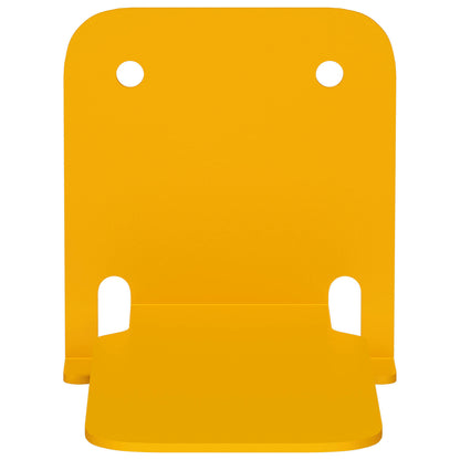 vidaXL Invisible Floating Shelf Wall-Mounted 24 pcs Mustard Yellow