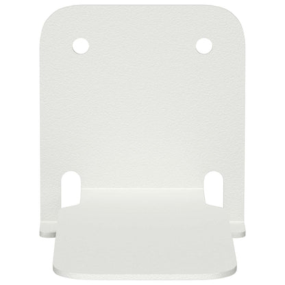 vidaXL Floating Shelf with Shelf 24 pcs White 6 x 10.8 x 6.6 cm