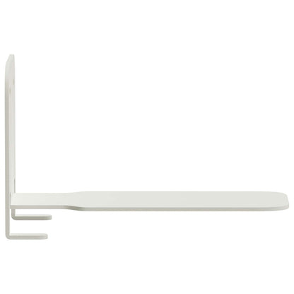 vidaXL Floating Shelf with Shelf 24 pcs White 6 x 10.8 x 6.6 cm