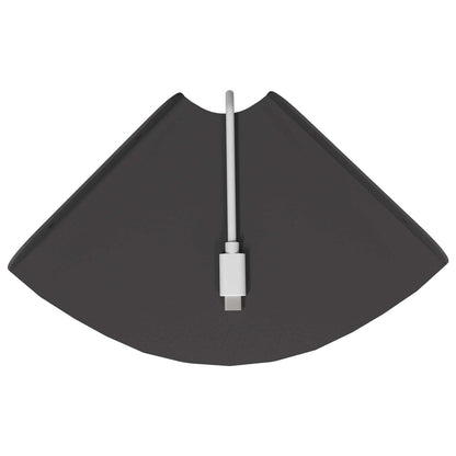 vidaXL Floating Shelf with Shelf 4 pcs Black 15 x 15 x 2 cm