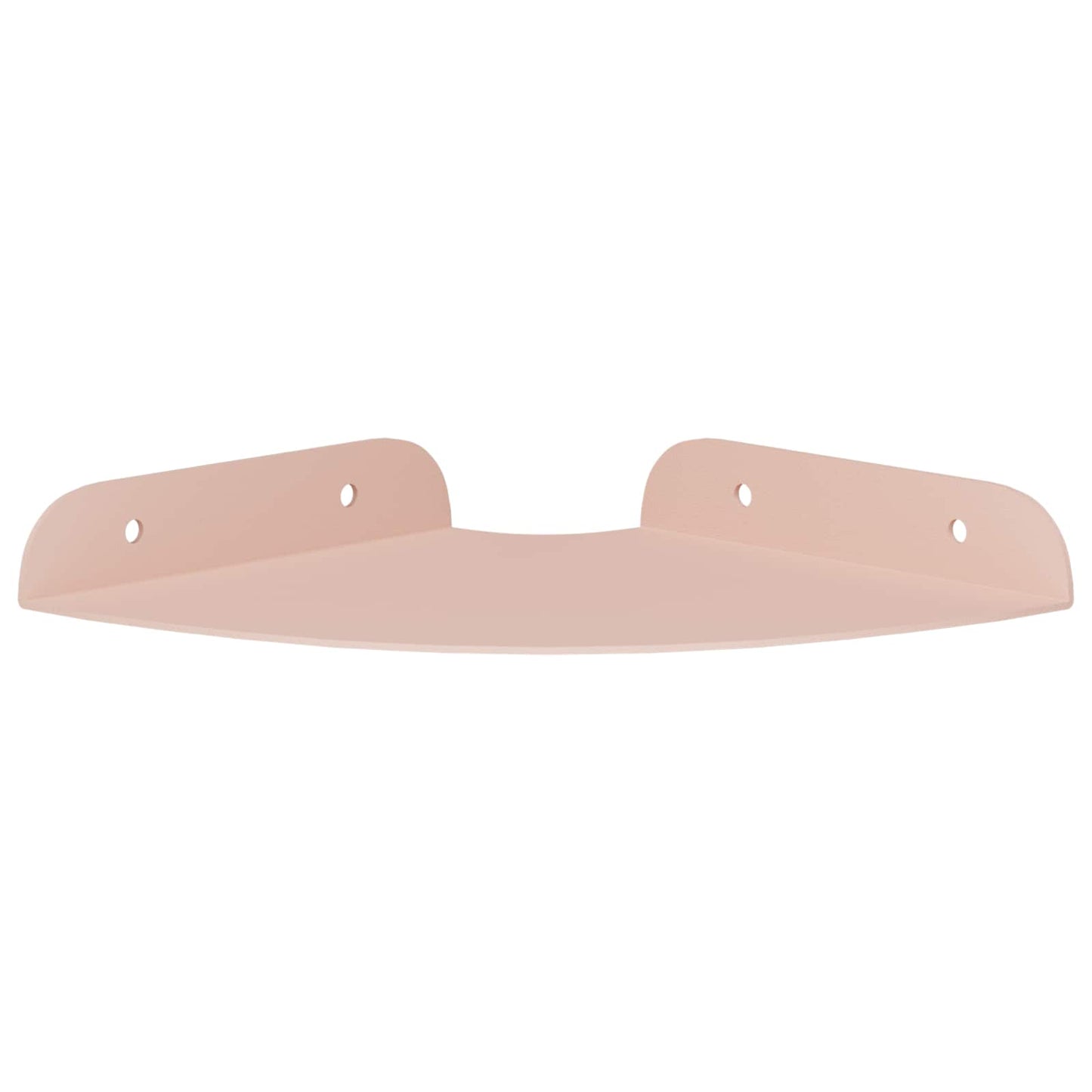 vidaXL Floating Shelf with Shelf 2 pcs Pink 15 x 15 x 2 cm