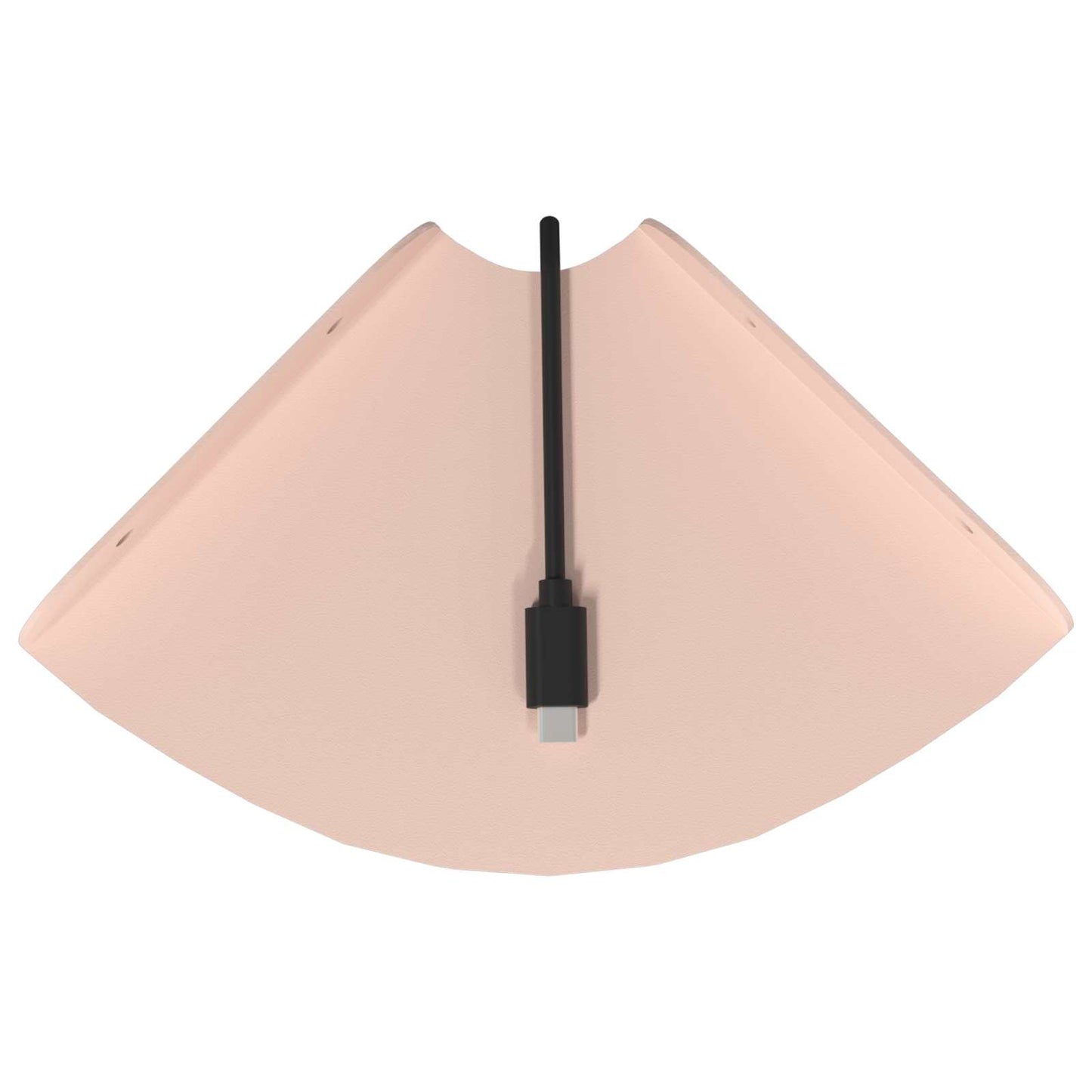 vidaXL Floating Shelf with Shelf 2 pcs Pink 15 x 15 x 2 cm