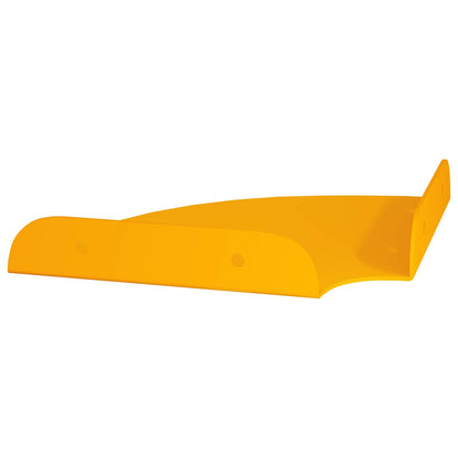 vidaXL Floating Shelf with Shelf 4 pcs Mustard Yellow 15 x 15 x 2 cm